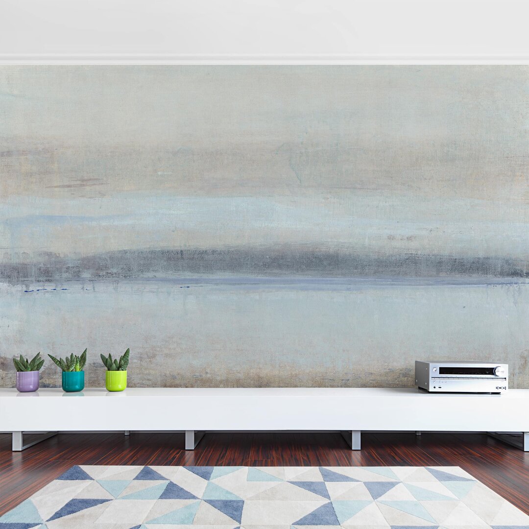 Strukturierte Tapete Blue Horizon I 2,25 m x 336 cm