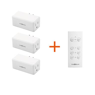 Ecoey YX-WS01-4 Packs Smart Home Wi-Fi Outlet with Timing and Appointment Smart Plug Package Quantity: 4