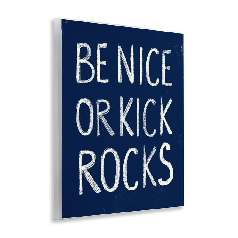 Art mural Be Be or or Kick Rocks par Daphne Polselli