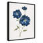 "Blue Mums" par Carol Robinson, reproduction sur toile-92737274-92737273