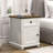 Azella 1-Drawer Frame End Table Set with Storage and Built-In Outlets-596915458