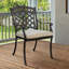 Chaise de patio avec coussin Ingram