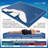 Genesis 9'' Semi-waveless Deep Fill Hard-Side Waterbed Mattress-11291351