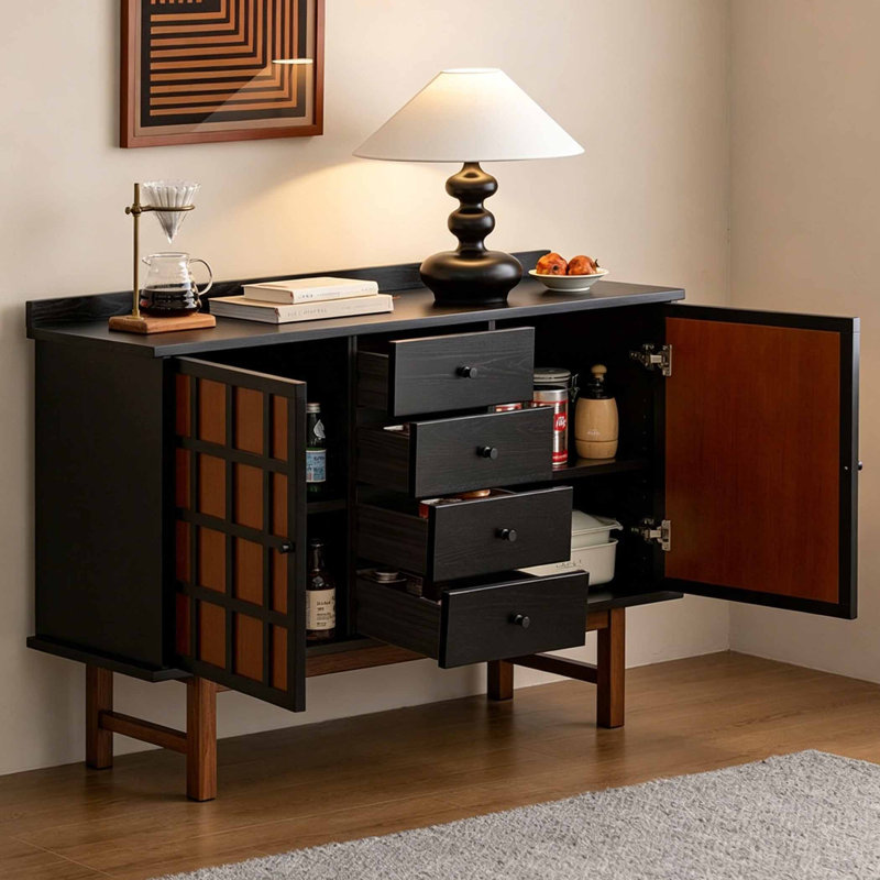 Armoire à chaussures rétro de style européen