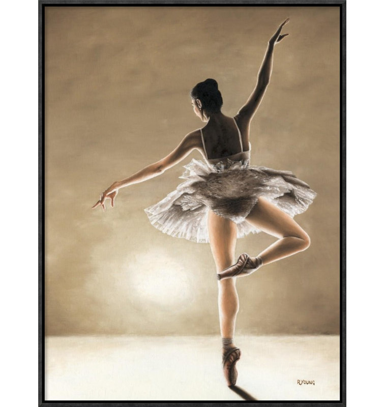 " Dance Away " by Richard Young, Wrapped Canvas, 24" H x 18" W, No Mat