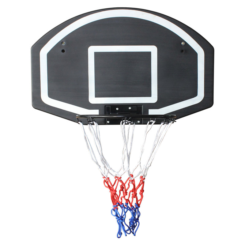 Panier de basketball mural avec panneau incassable, rebord pliant