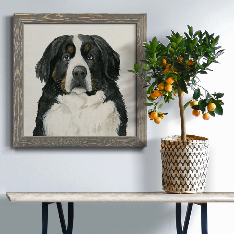 Toile encadrée Best Bud I-Premium - prête à être accrochée, gris, H 31,5 po x l 31,5 po x P 1,5 po