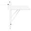 Balcony Table Metal Medium Collapsible Patio Table-1287427961