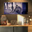 « classic rétro city bicycle », reproduction de photo sur toile tendue-19411191-33311309
