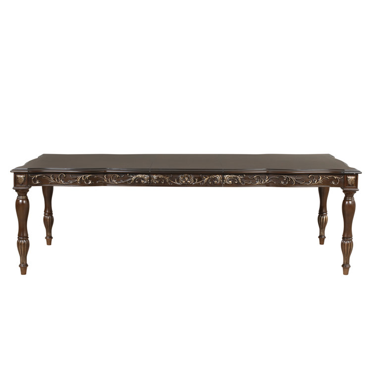 Maximus Extendable Solid Wood Dining Table in Madeira