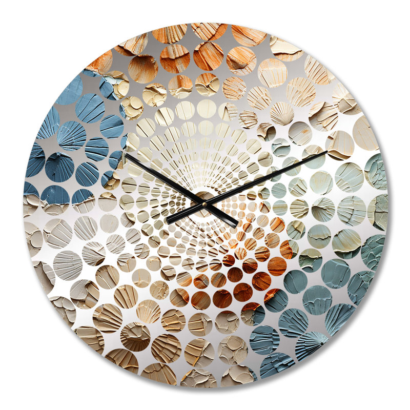 Kadynn - Seashell Wall Clock, Small