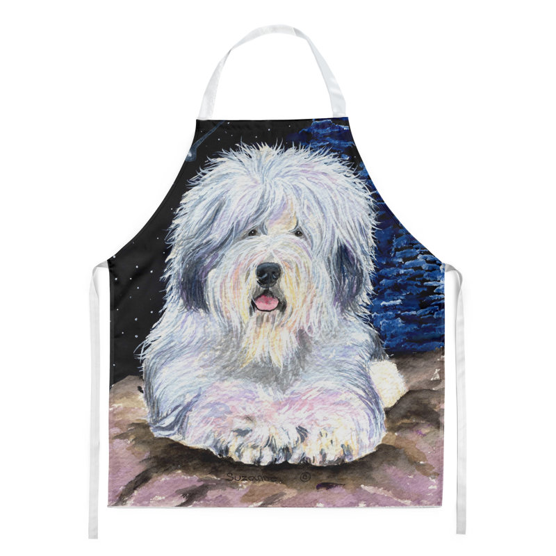 Tablier berger starry night old english