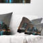 Coussin lombaire panorama new york cityscape even