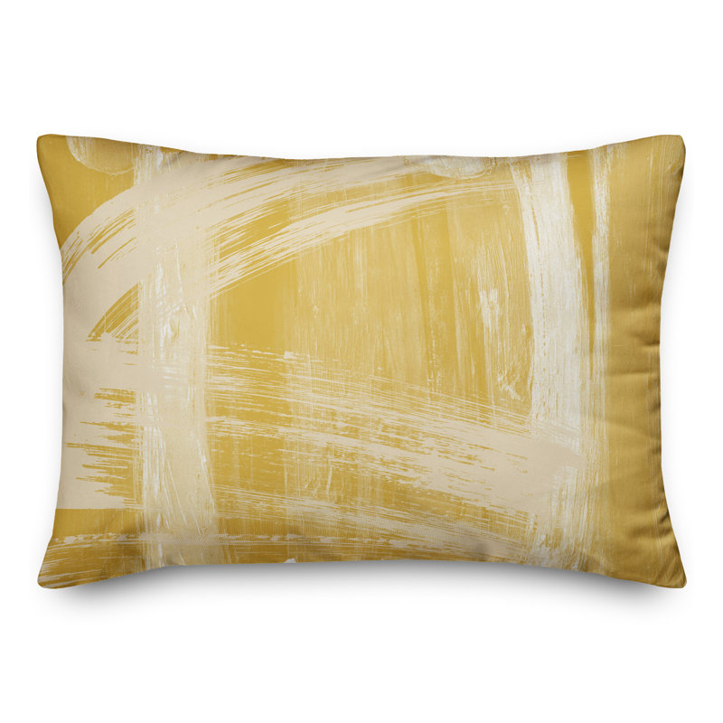 Abstract Reversible Throw Pillow