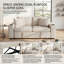 Canapé-lit coulissant 60,6 po Modern-129387772