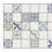 19" x 38" 3D Wall Panel in Gray