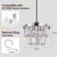 16 cm H Drum Glass Pendant Shade ( Uno )-273248778