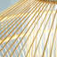 Luminaire suspendu moderne en bambou naturel pour hall d'entrée et salon