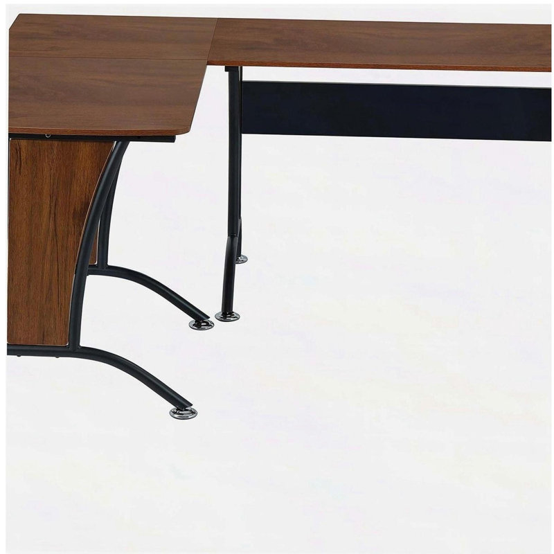  Bureau en L avec option de bureau d'équipe en ligne