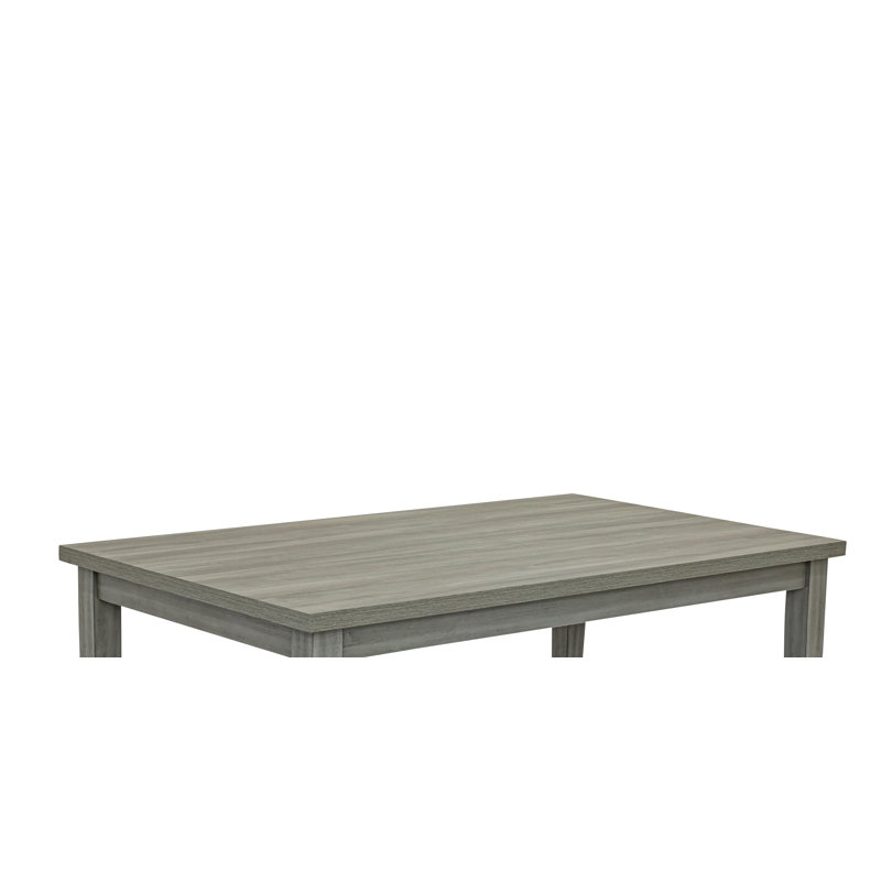 1Pc Grey Colour Rectangular Shape Table Dining Room Wooden Furniture