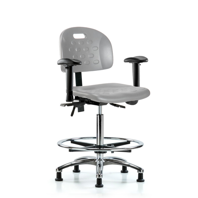 Kiarri Task Chair, Yes, Glides