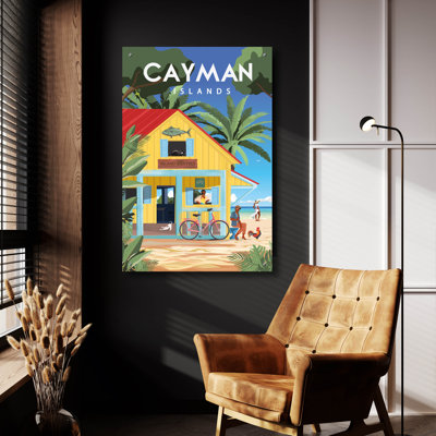 Art mural en verre aux îles Caïmans par Omar Escalante