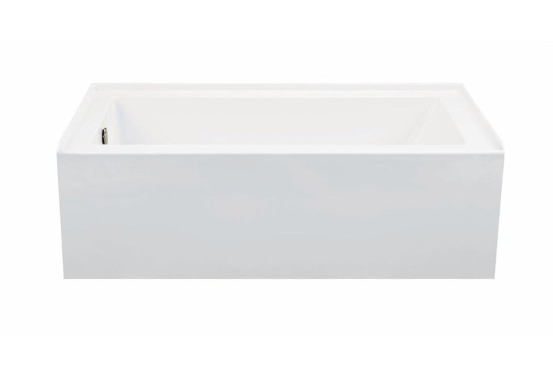 Cameron 1 Soaker Tub 60X32X20.625, White, Left