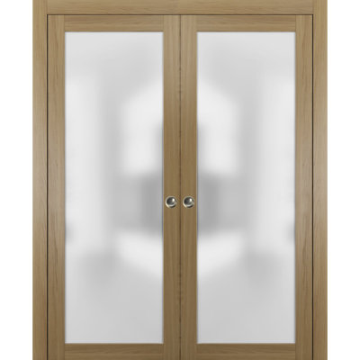 Planum Frosted Glass Sliding Closet Doors