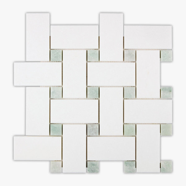 12" x 12" Marble Singular Wall & Floor Tile