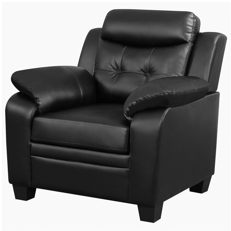 Fauteuil d'appoint rembourré et rembourré Winchell