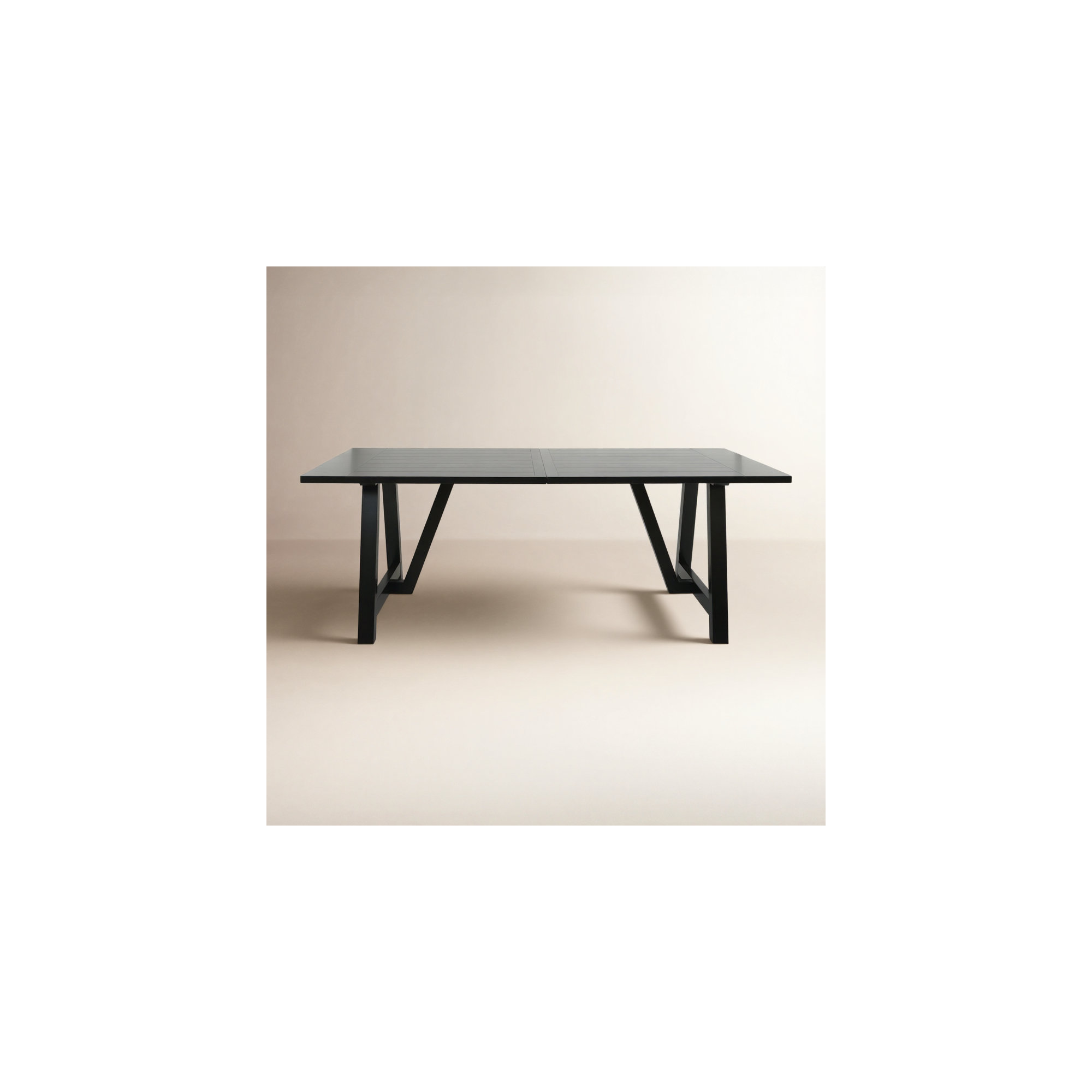 Bevington 82'' Dining Table, Black