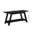 Banc en bois massif avec tablette-113430832