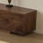 Walnut solid wood TV cabinet coffee table