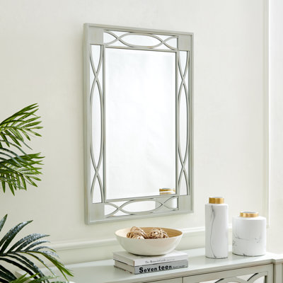 Jameson Wood Flat Wall Mirror