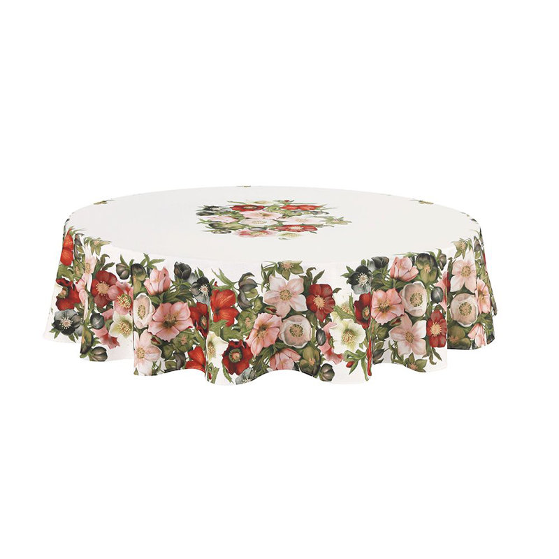  Nappe florale ronde