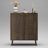 Modern 5-Tier 20 Pair Shoe Storage Cabinet With Adjustable Shelves - Textured Fluted Design, Moisture-Resistant For Entryway & Bathroom-1547952110