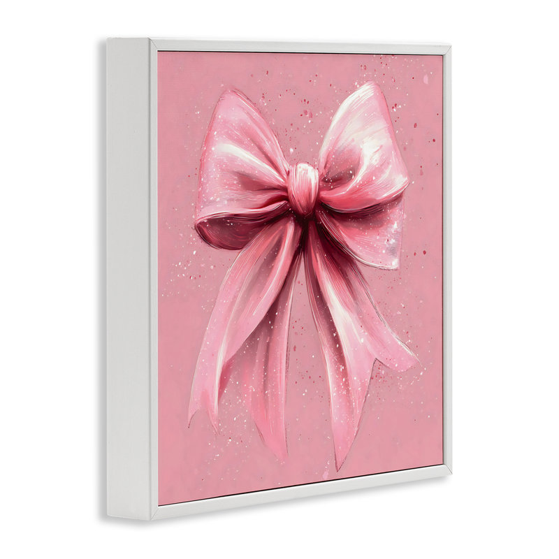 Giclée encadrée, grand parchemin rose, par Creative Studio, H 17 po x l 17 po, Estampe numérique encadrée blanc bord de mer