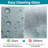 48" W x 76" H Double Sliding Frameless Shower Door with 5/16"(8mm) Clear Tempered Glass-109712538