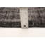 Tapis décoratif en laine noir/gris foncé de conception unique noué à la main des années 1980 5 pi 11 po x 9 pi 6 po Borofsky