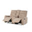 Causeuse avec console, beige