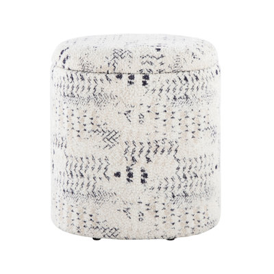 Cotton 18 - Inch Storage With Removable Lid, Multi Purpose Styling, 250 Lbs Weight, Indoor Only, No Assembly Required Unique Textured Weight Limit, Use,