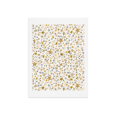 Winter Winter Holiday Gold par Ninola Design - reproduction non encadrée