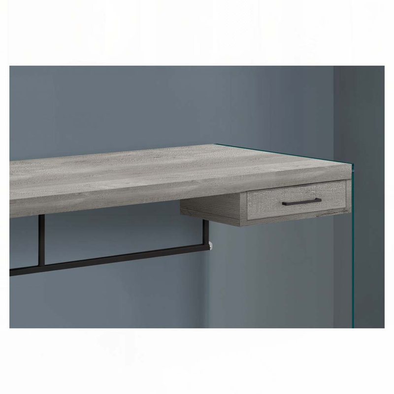 Bureau d'ordinateur pour la maison, Gris
