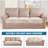Velvet Plush Fabric Box Cushion Slipcover Machine Washable-1597853928-1551879649