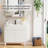 Jadaya Sharee 36" Freestanding Single Bathroom Vanity Set with Sink Top, Faucet and Drain, EPA certificated-2106906767