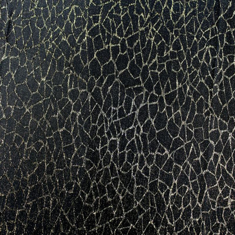 Tissu d'ameublement 100% cristal Gravel, Minuit