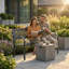 Minsky Steel Outdoor Bench