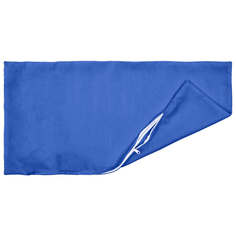 Taupe Cushion Cover, Royal Blue, Rectangle 50cm H x 70cm W