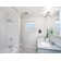 Geneva Single Handle Dual Function Temperature Control Tub and Shower Faucet Diverter with Valve