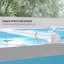 Pavillon de jardin, pour l'extérieur avec auvent rétractable et luminaire magnétique-123219055